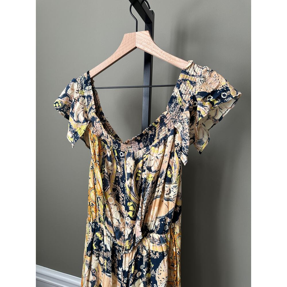 Free People Carmen Jumpsuit Paisley Small - Picture 5 of 8